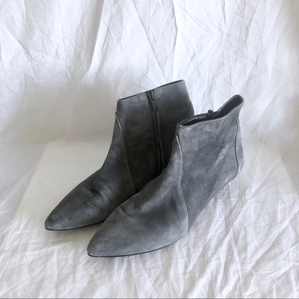 Robert Clergerie ankle boots grey shade size 37
